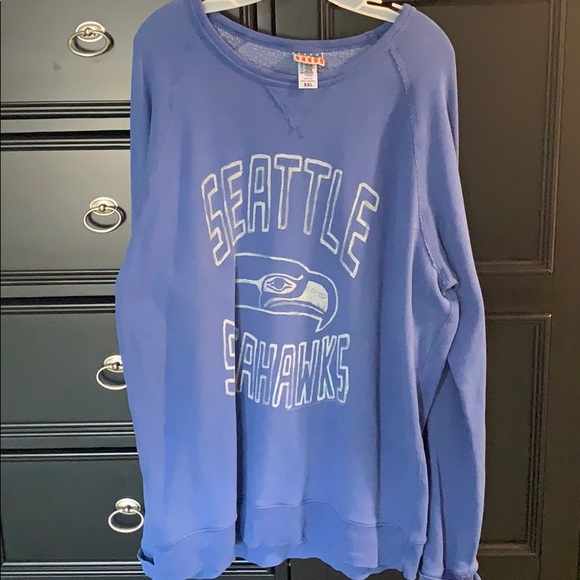 Junk Food Clothing Sweaters - XXL 2XL Seattle Seahawks Junk Food crewneck